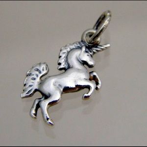 James Avery retired silver unicorn charm